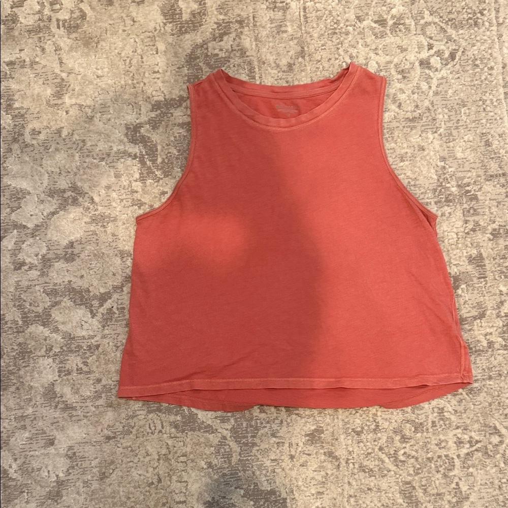 Athleta Sleeveless Rust Top